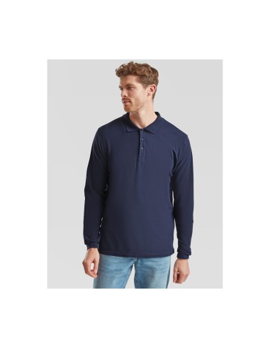 F-63-310-0-Premium Long Sleeve Polo